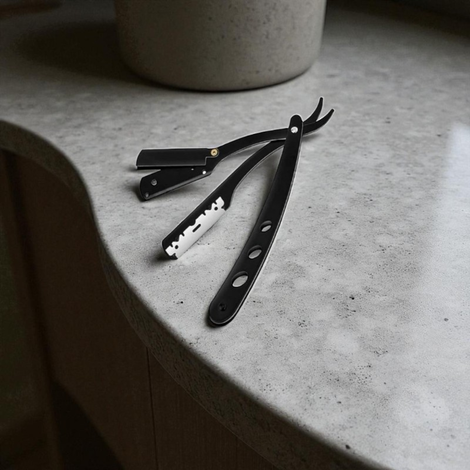 Classic Black Folding Pocket Knife