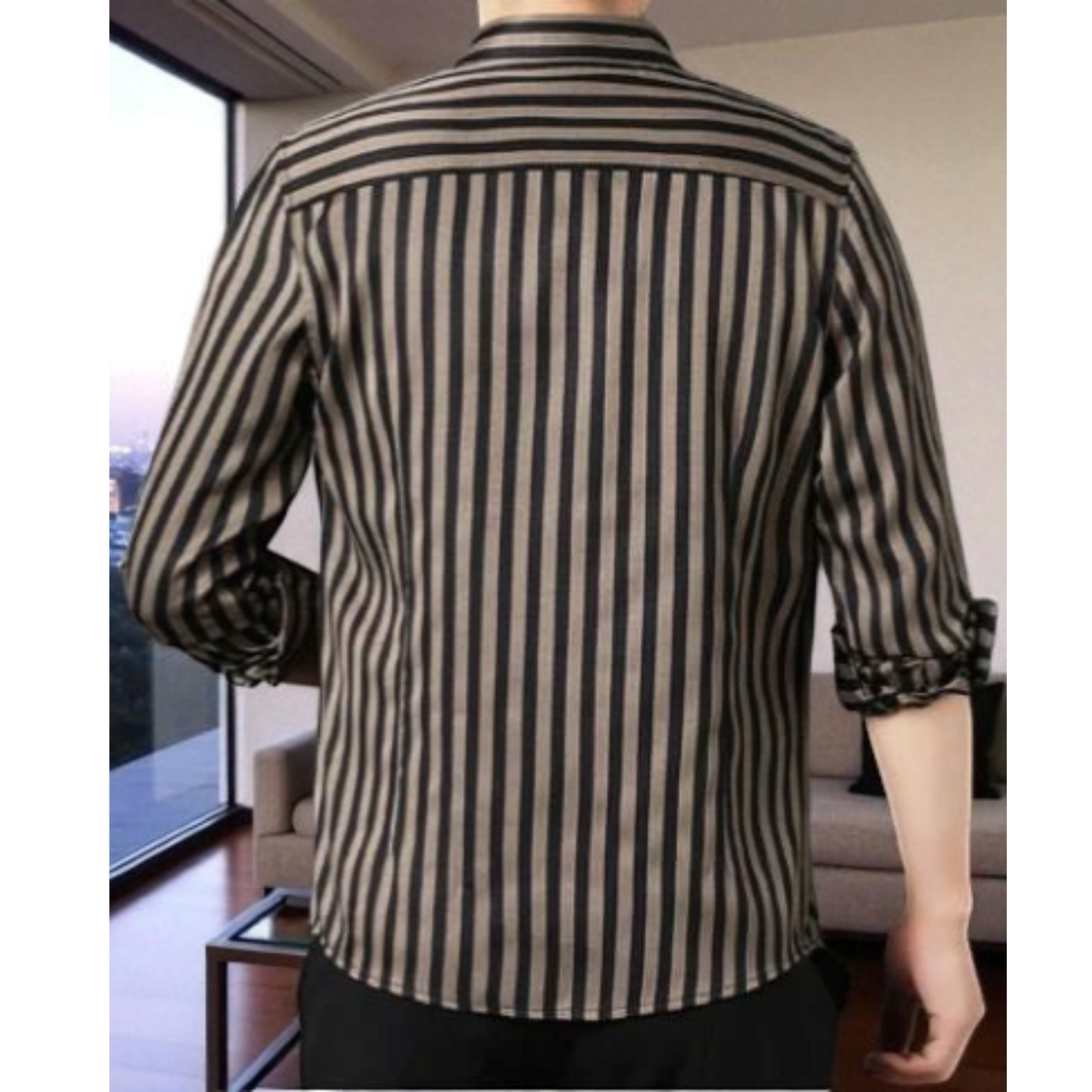 Formal Striped Shirt