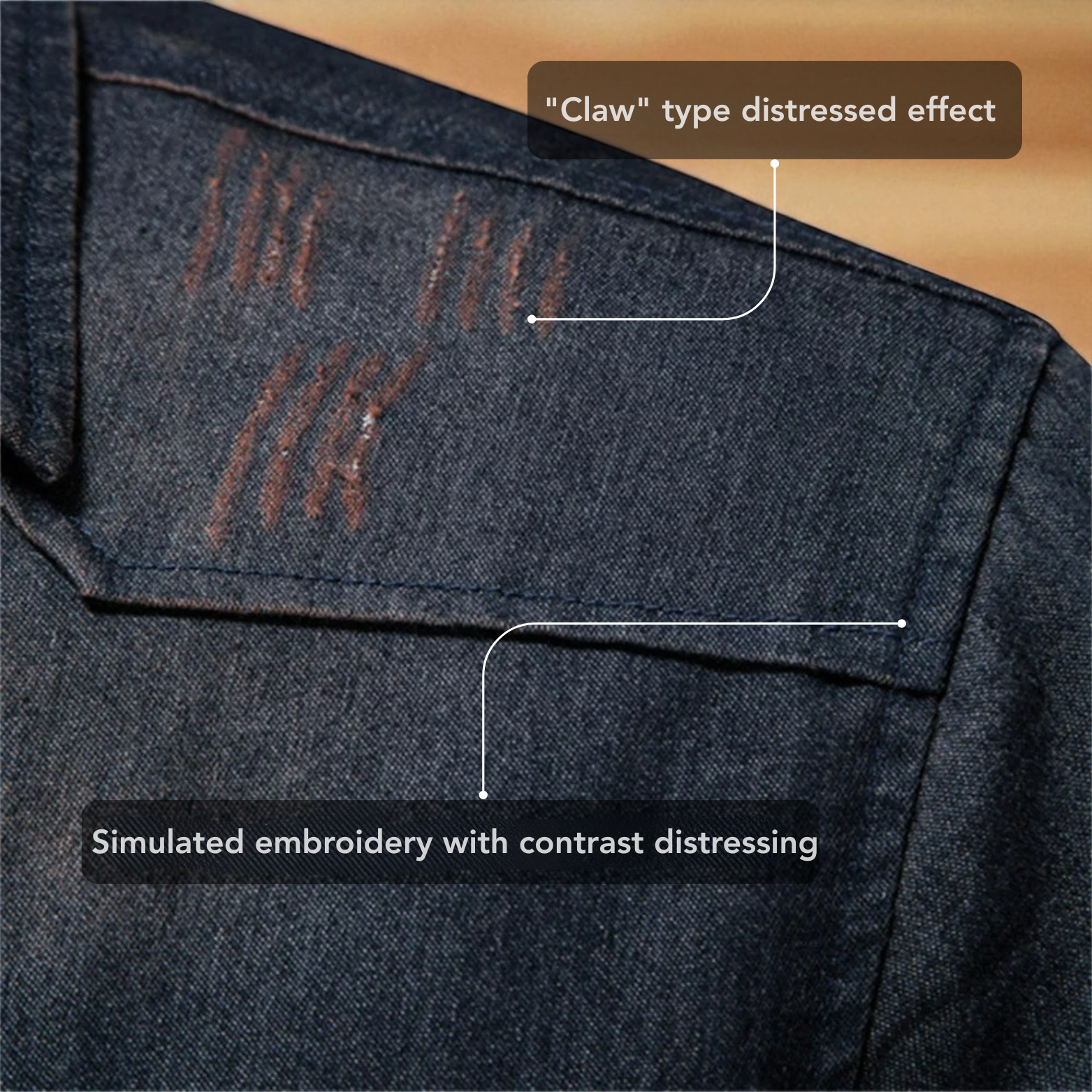 Slim Denim Shirt