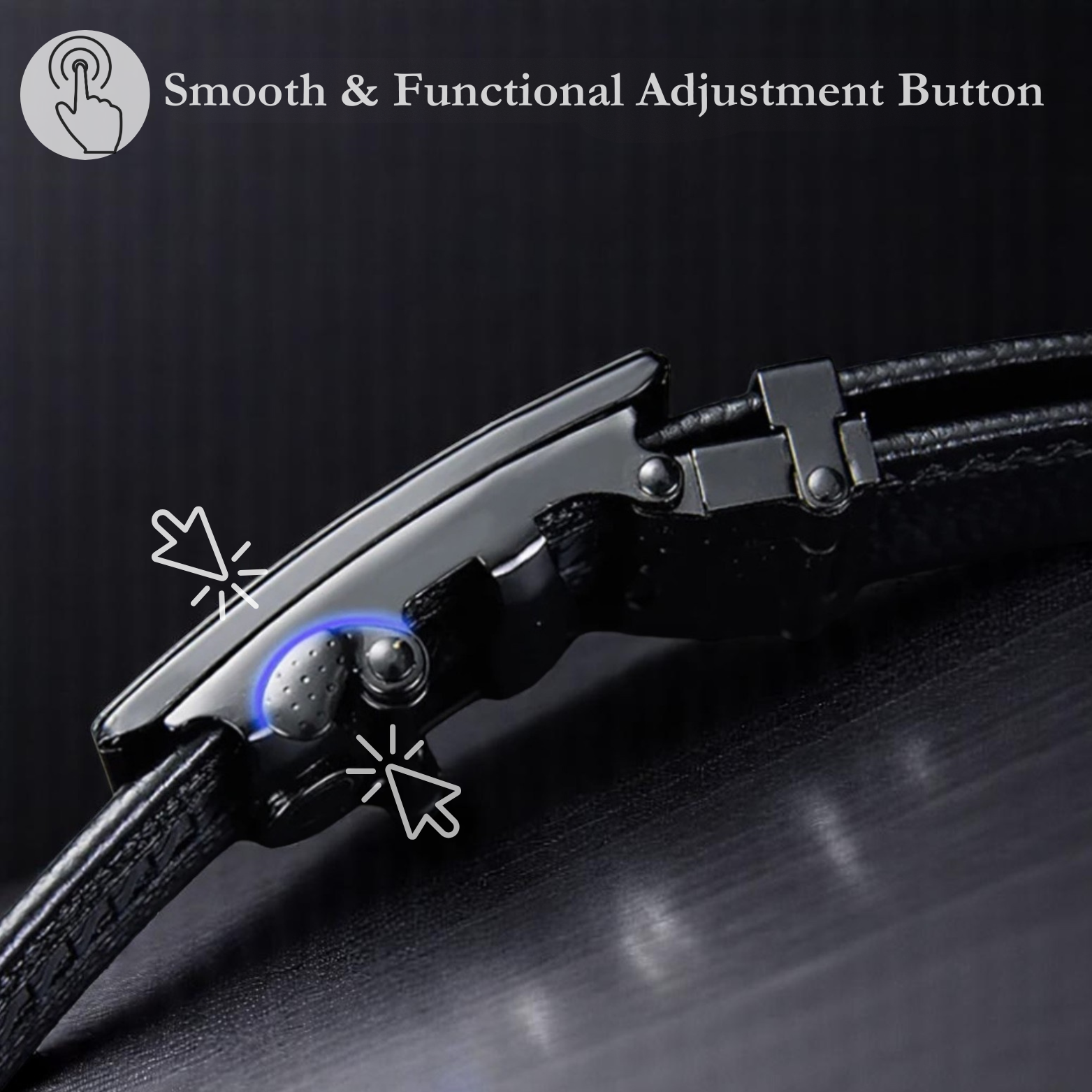 Elegant PU Leather Belt