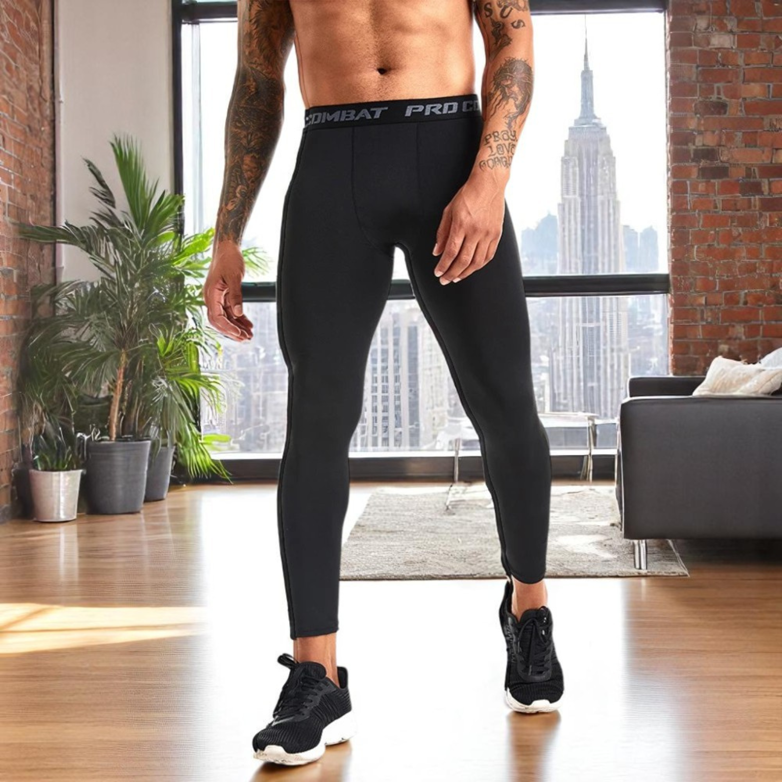 Men's Compression Sports Tights