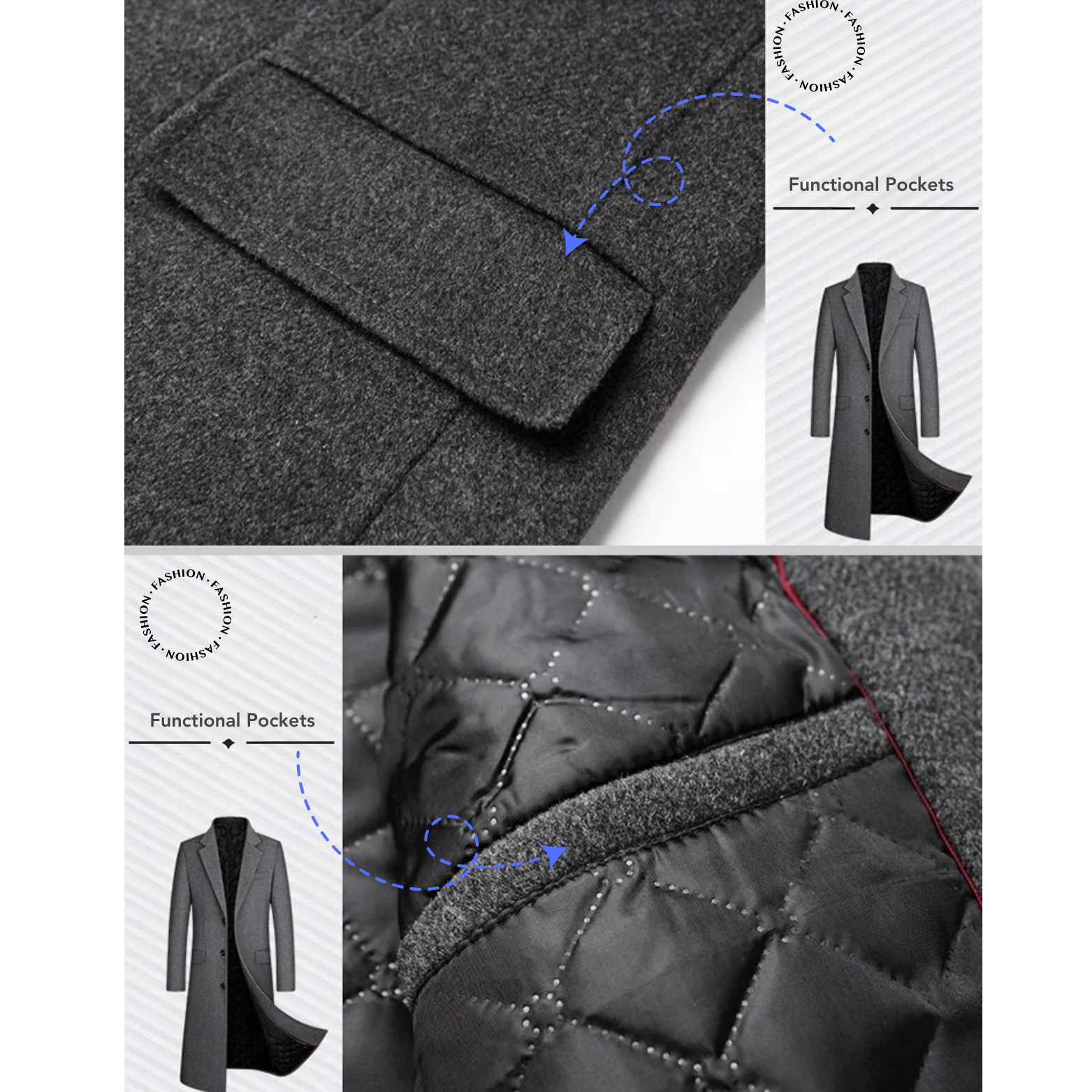 Wool Trench Coat