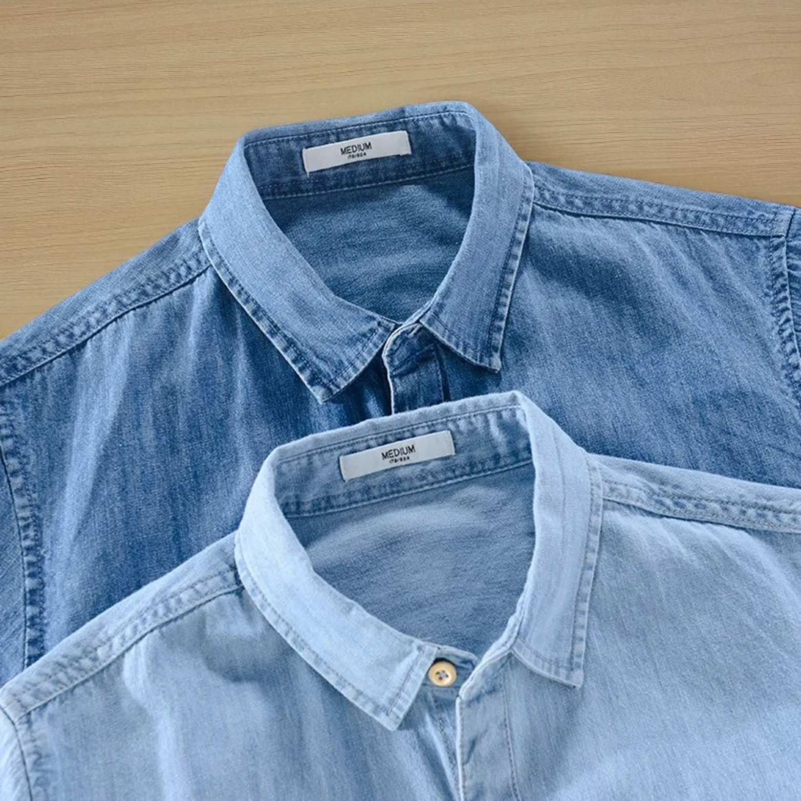 Men's Summer Casual Denim Shirt