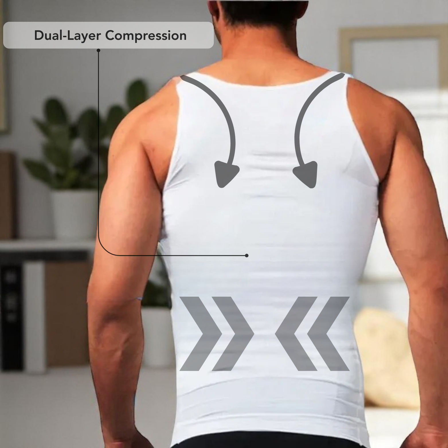 YBFDO Men's Slimming T-shirt