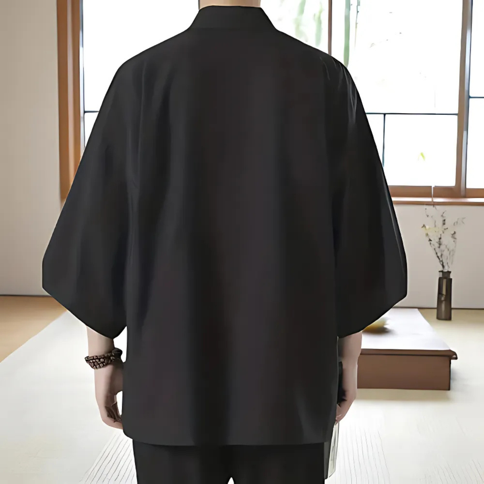 Black Japanese Summer Kimono