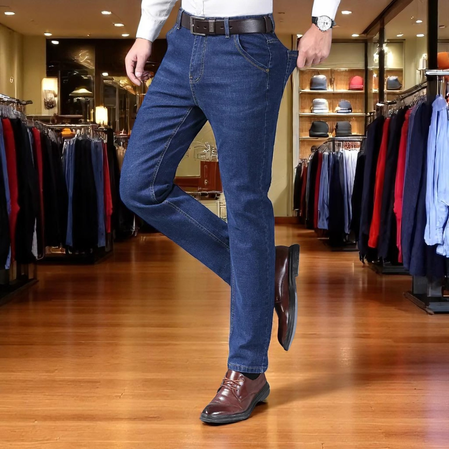 Casual Slim Fit Denim Jeans