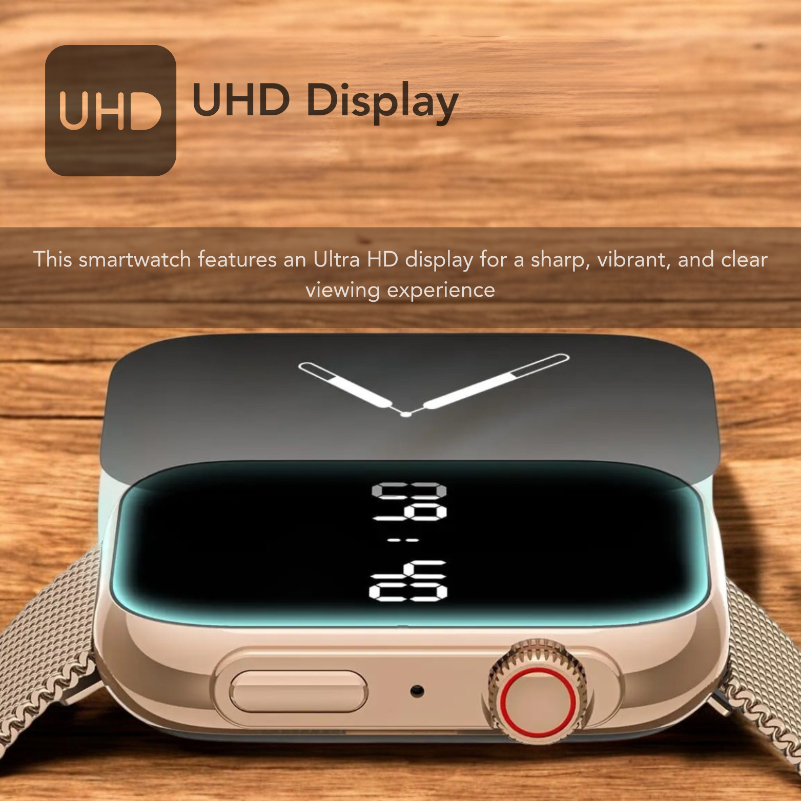 Unisex Sports Smartwatch with Bluetooth Calls