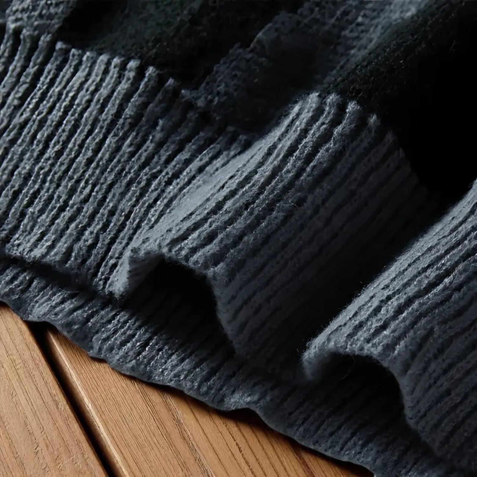Stylish Jacquard Men’s Sweater Relaxed Fit