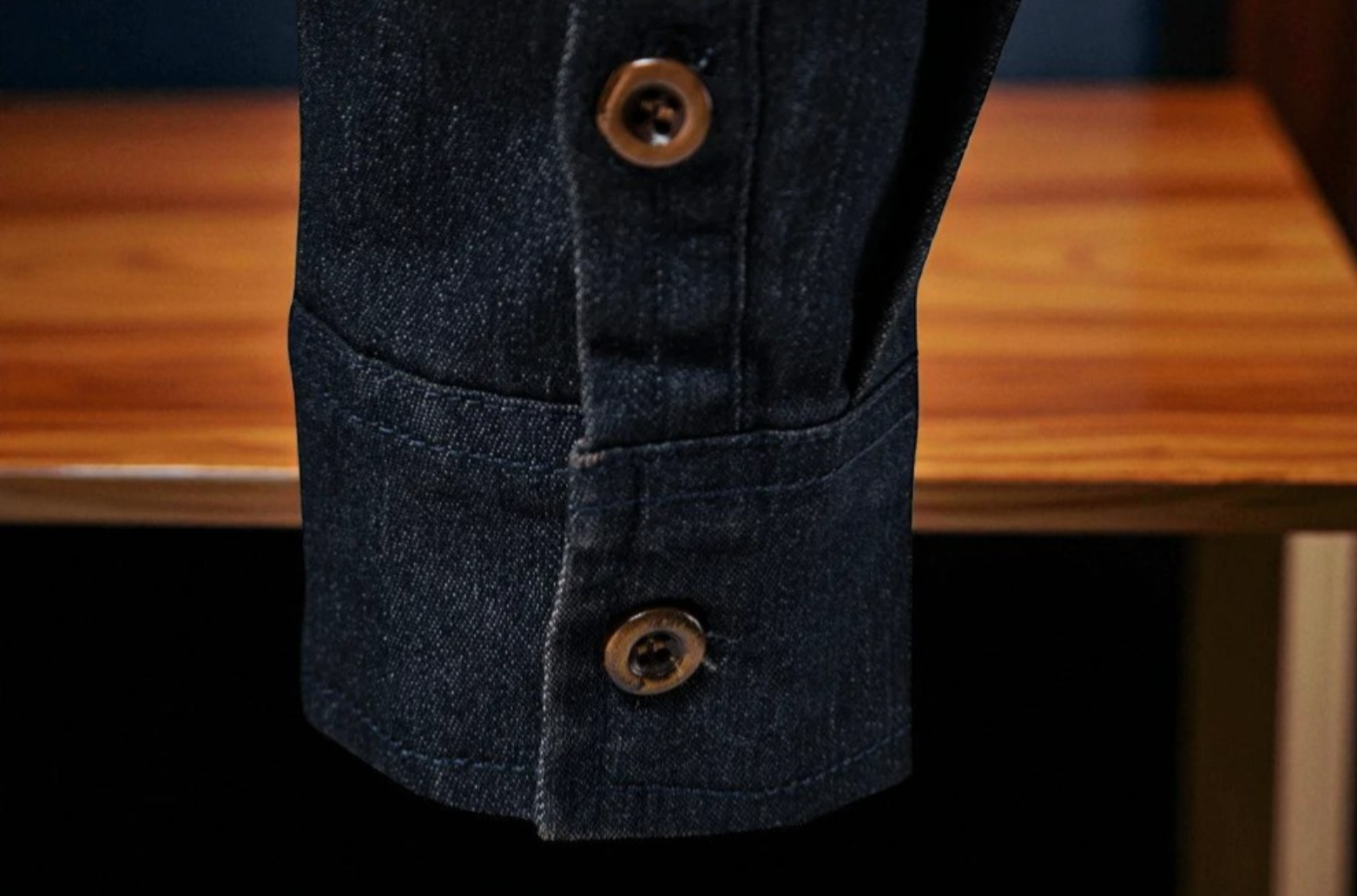 Slim Denim Shirt