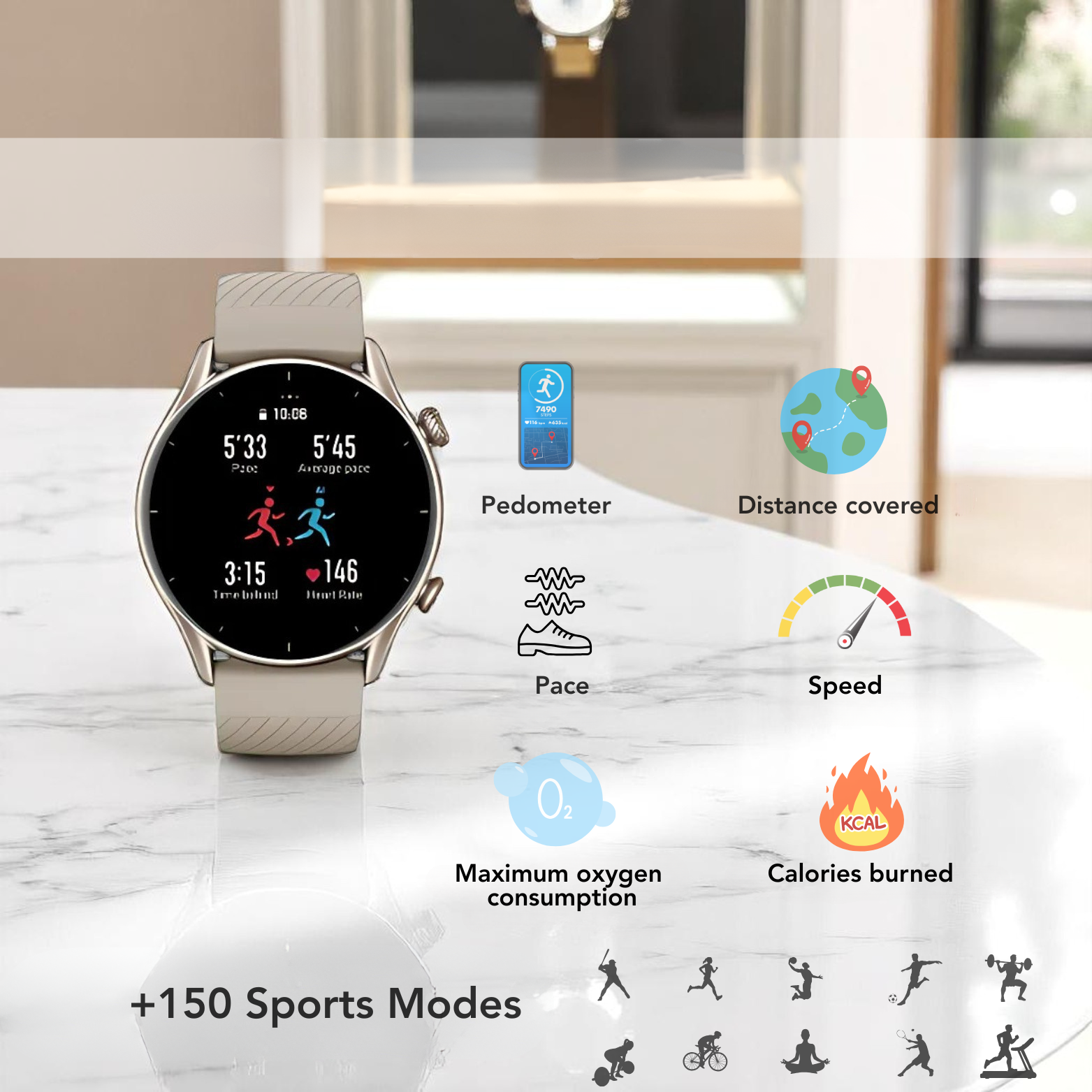 Amazfit GTR 3 Smartwatch GPS