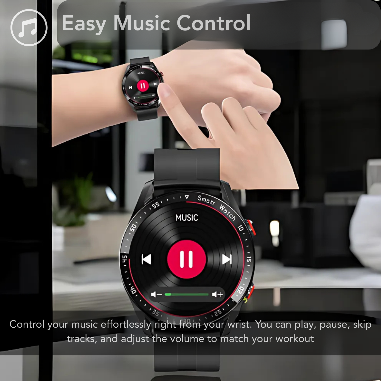 ECG Bluetooth fitness smartwatch
