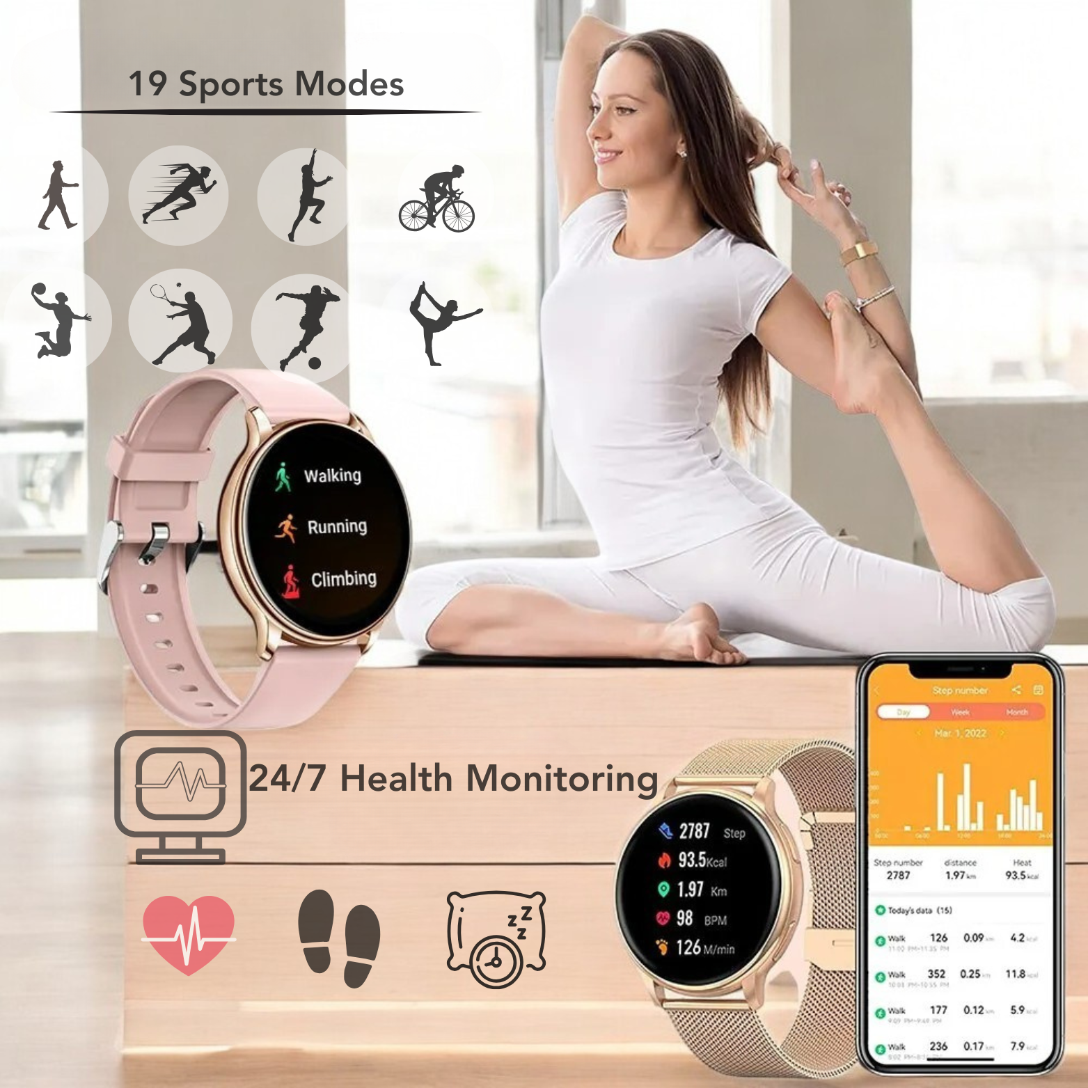 Y22 Sports Smartwatch