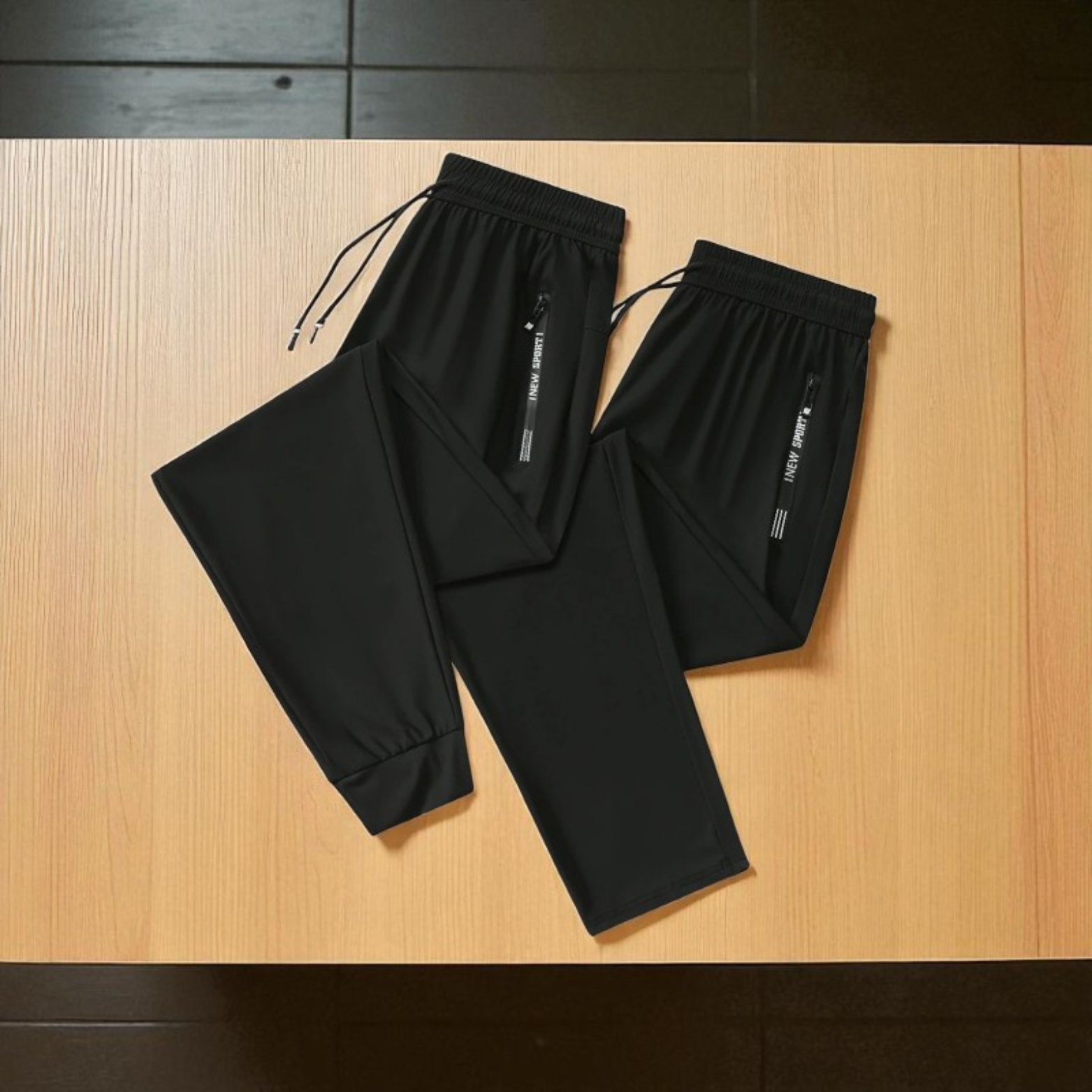 Men’s Summer Ice Silk Joggers