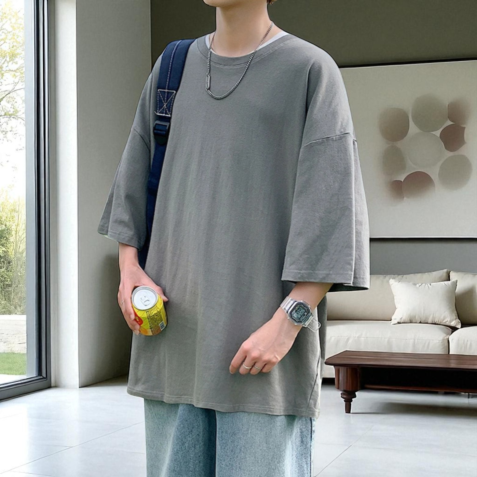 Unisex Cotton Oversize T-shirt