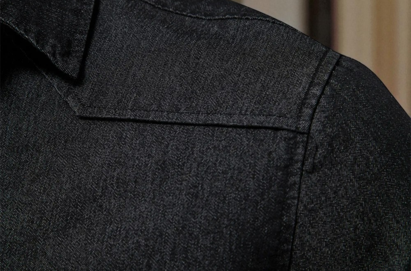 Slim Denim Shirt