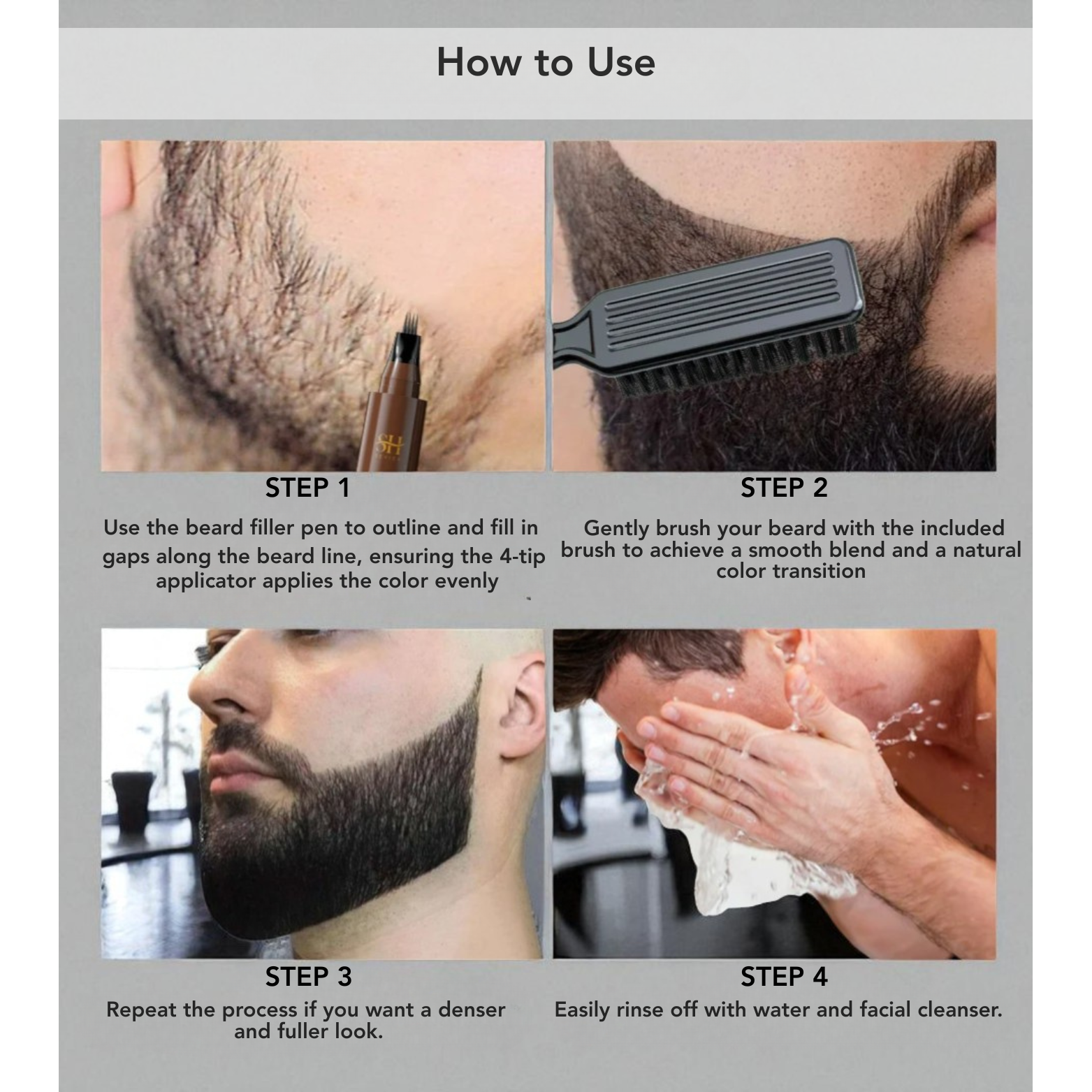 Beard Filler Pencil