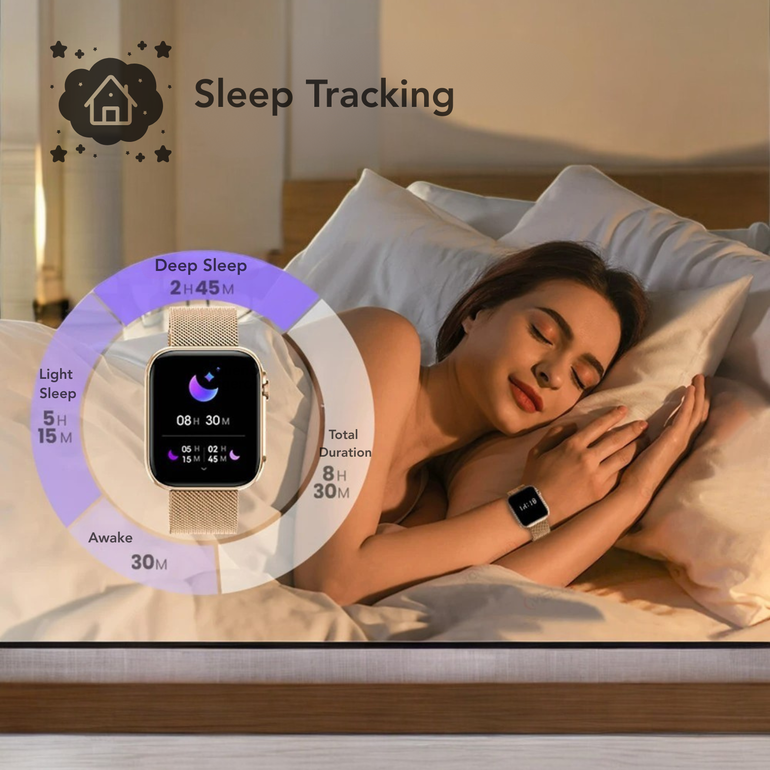 Unisex Sports Smartwatch with Bluetooth Calls