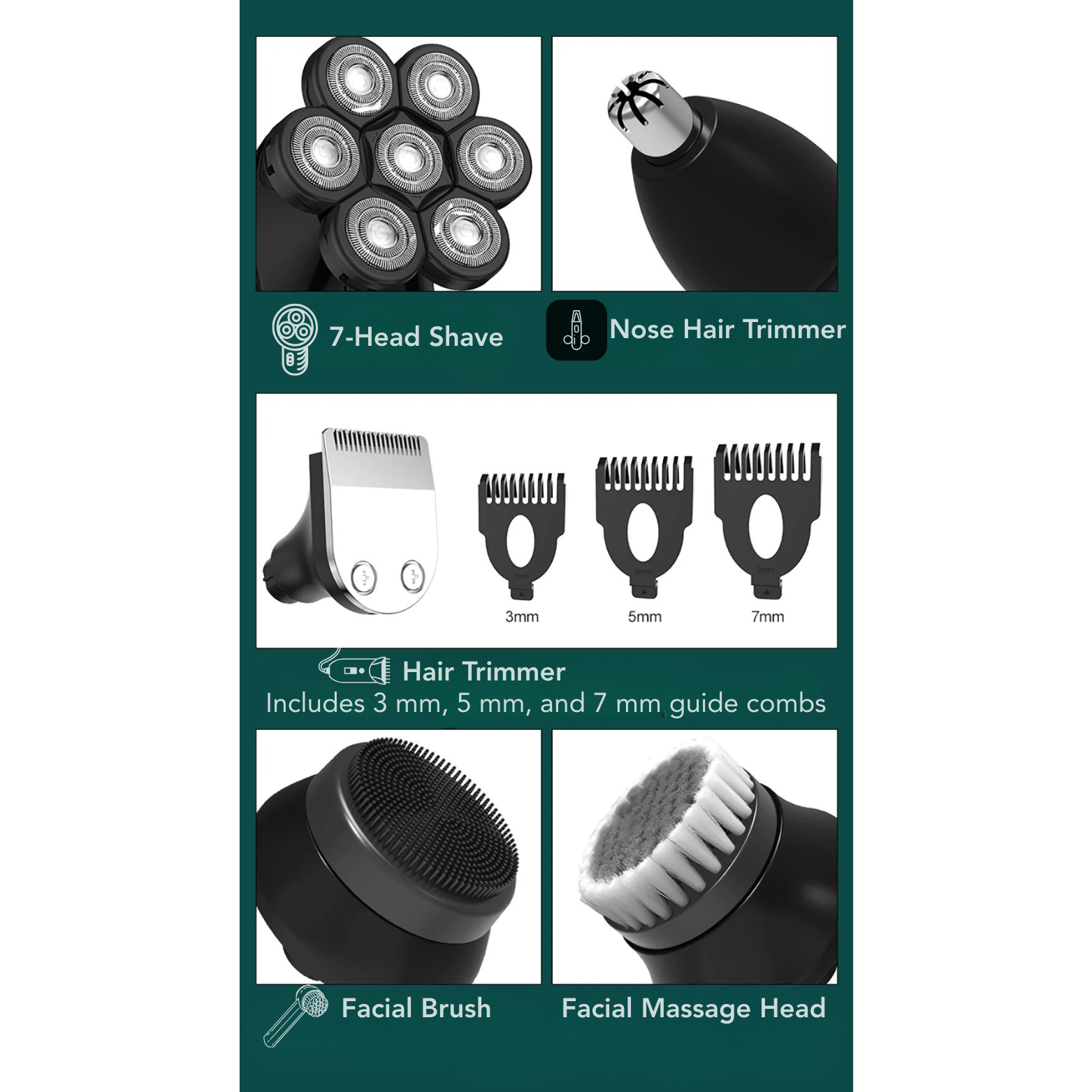 5-in-1 Electric Shaver