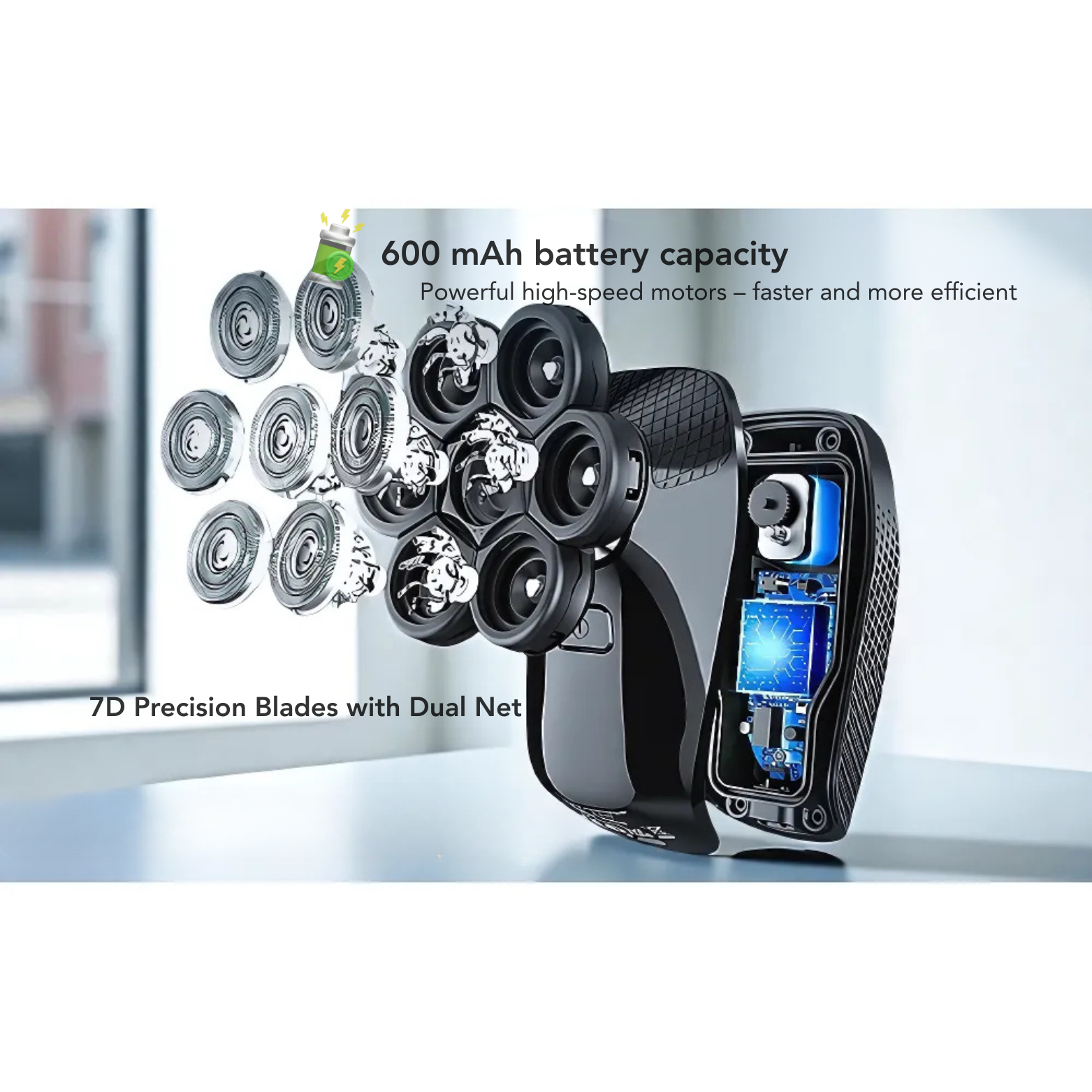 5-in-1 Electric Shaver