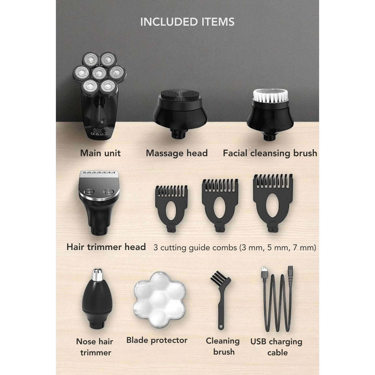 5-in-1 Electric Shaver