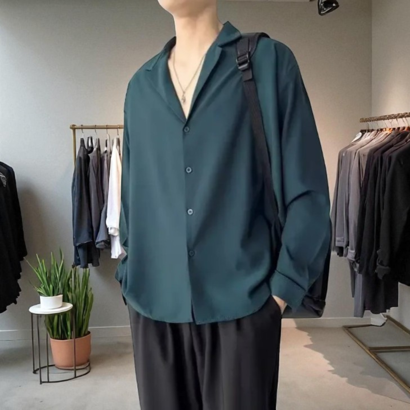 Korean Streetwear Shirt