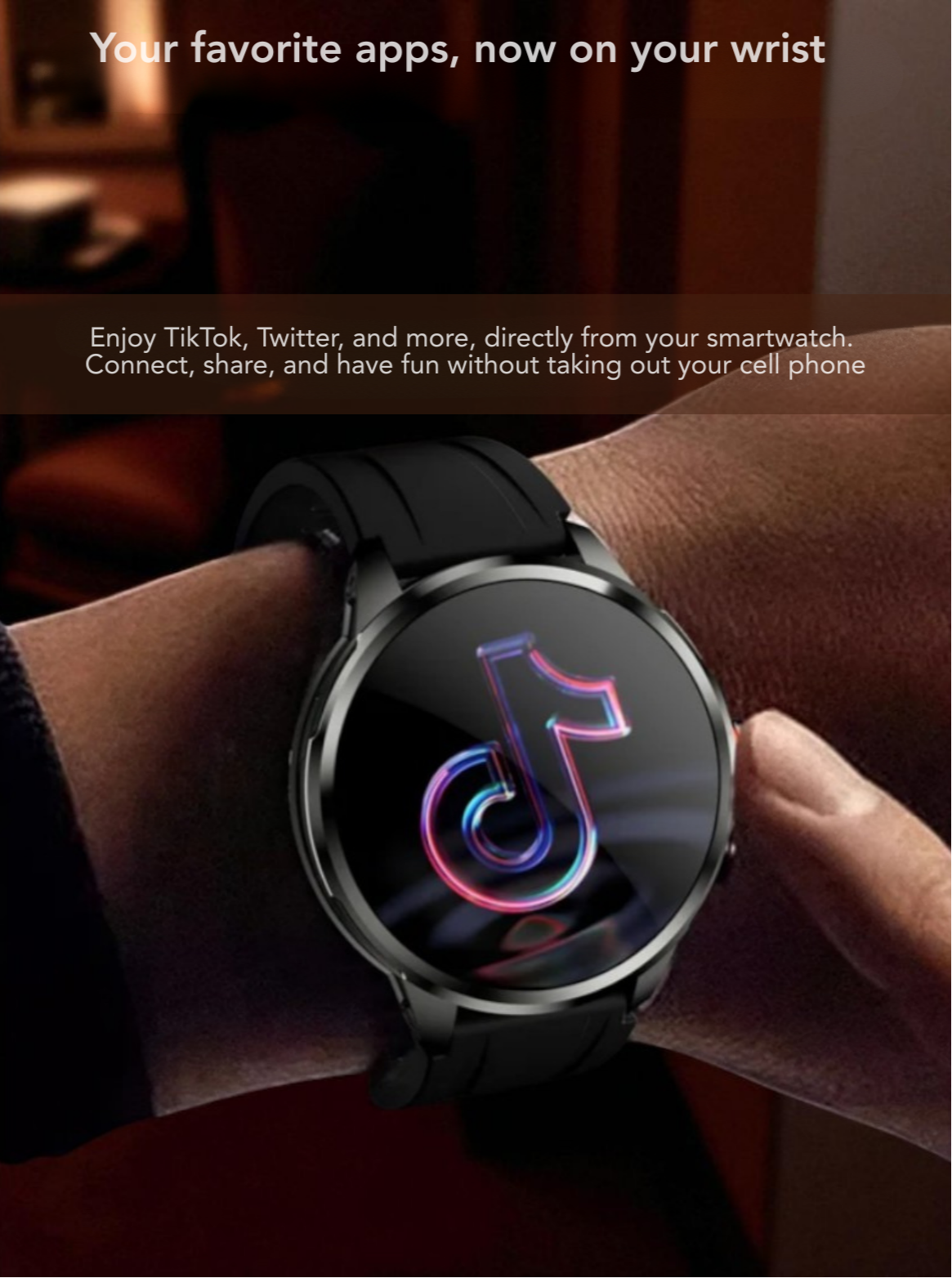 5G AMOLED Smartwatch with Camera