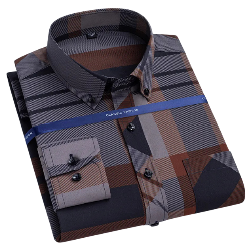 Elegant Printed Shirt Fall-Winter