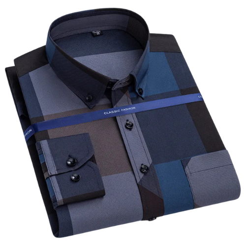 Elegant Printed Shirt Fall-Winter