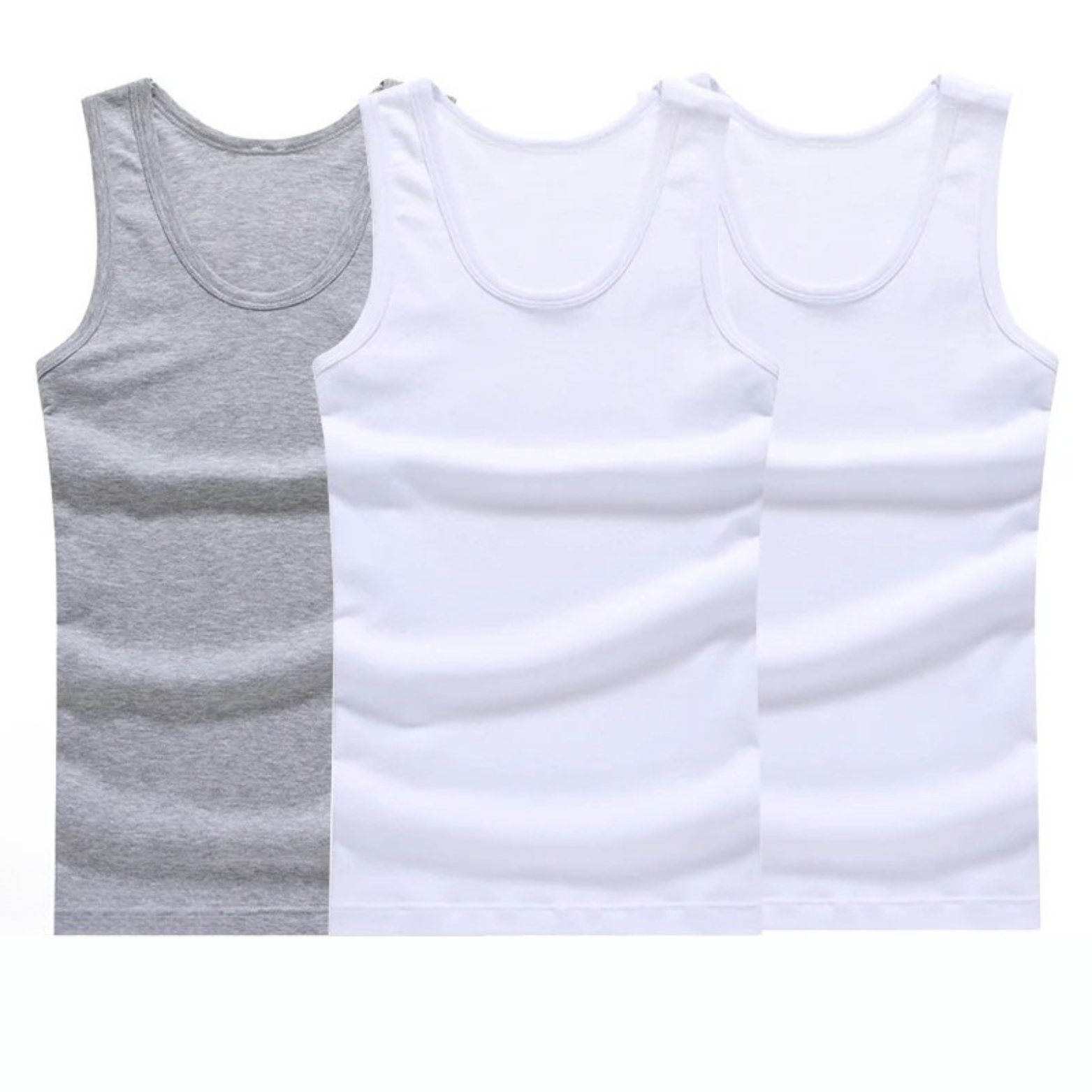 Cotton Sleeveless T-Shirt