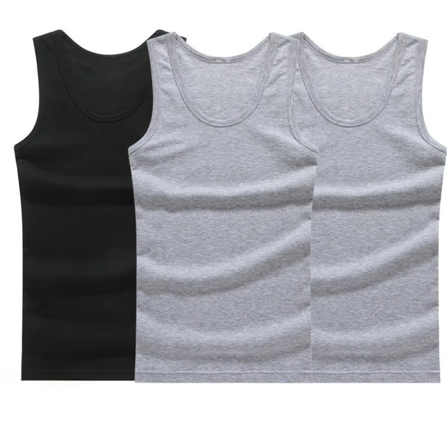 Cotton Sleeveless T-Shirt