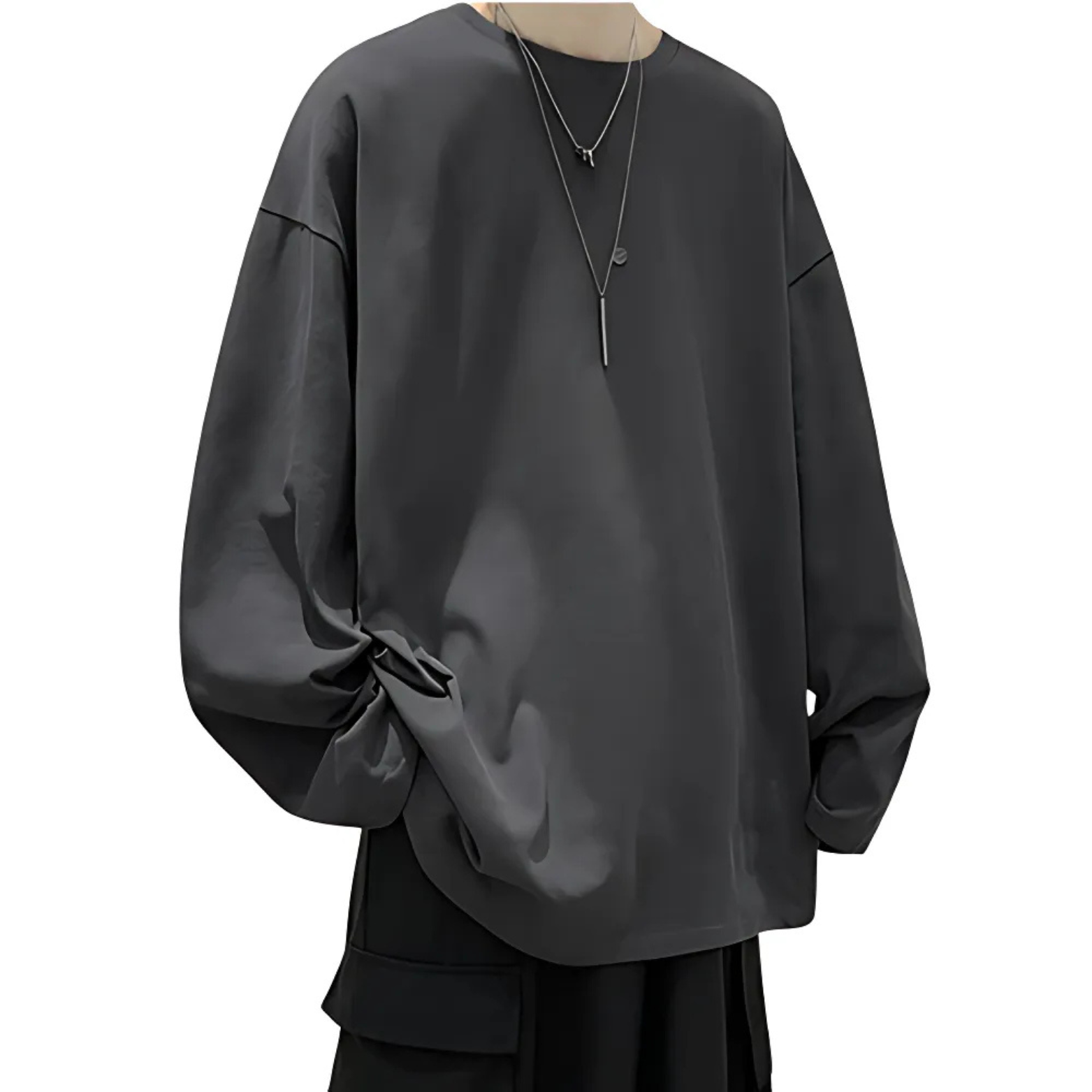 Oversized cotton T-shirt
