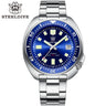 STEELDIVE SD1970 Blue Dial Automatic Dive Watch Front – The Crew