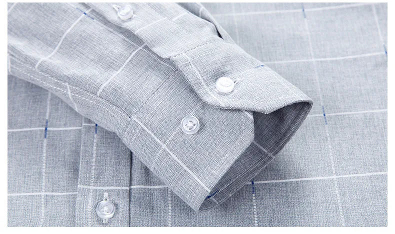 Classic Long-Sleeved Cotton Shirt