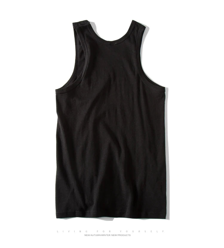 Cotton Sleeveless T-Shirt