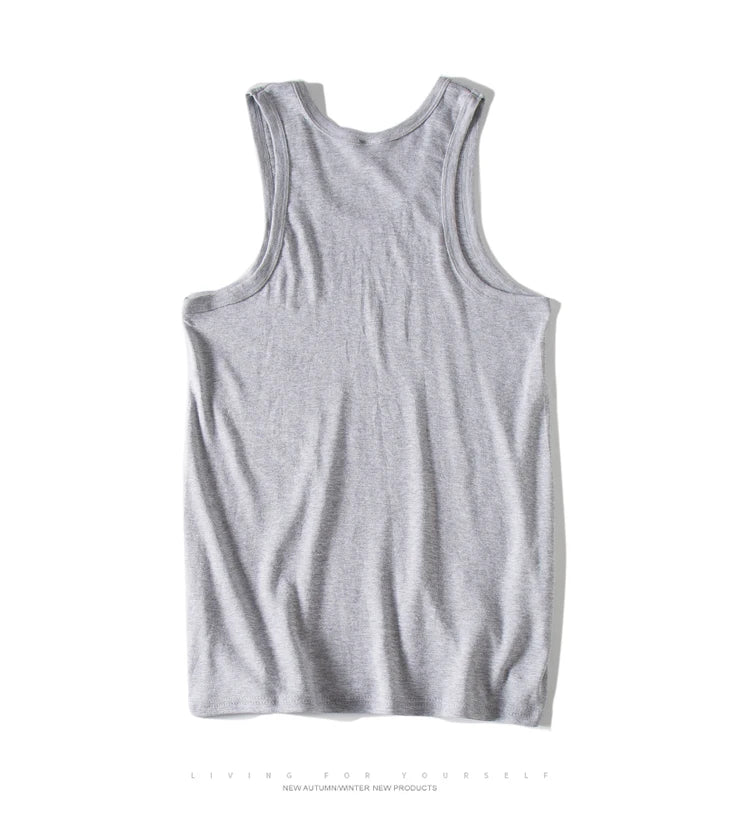 Cotton Sleeveless T-Shirt
