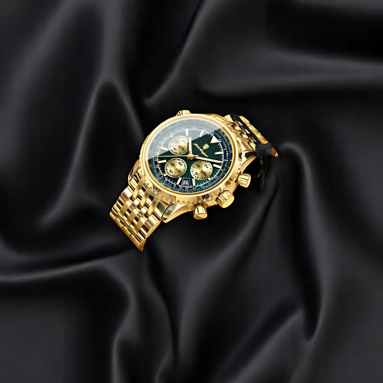 Steel military watch