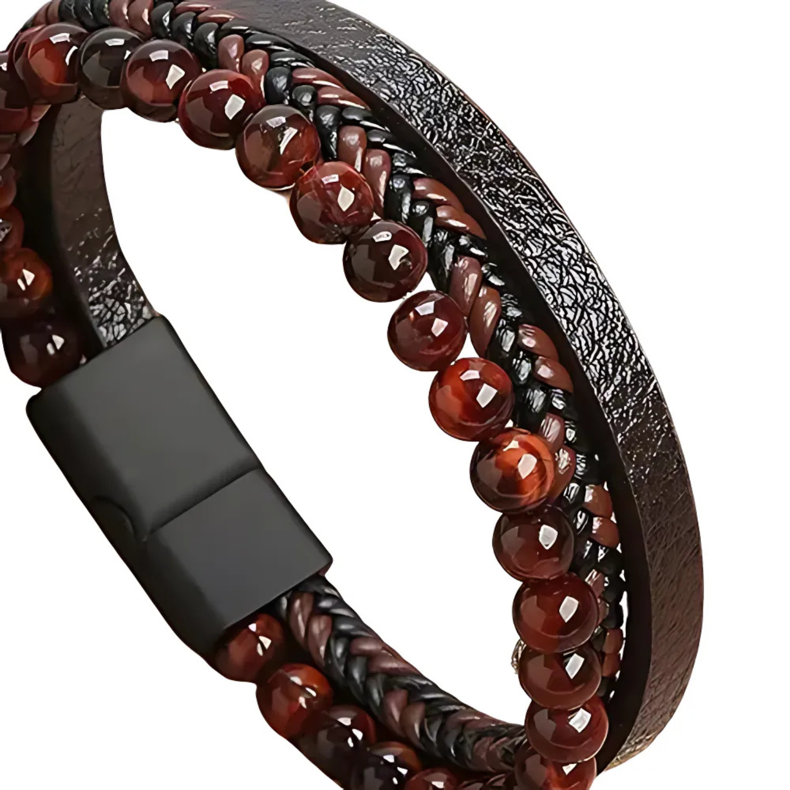 Classic woven leather bracelet