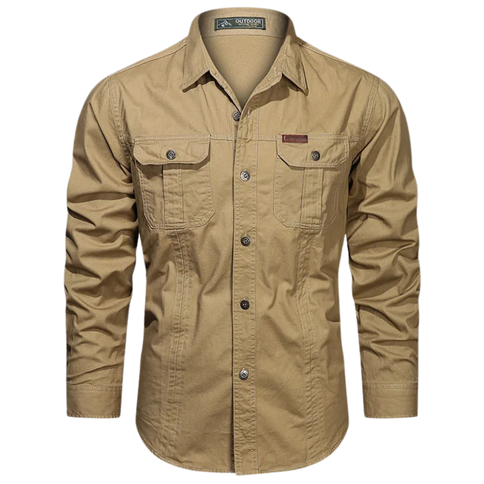 Military Cargo Overshirt