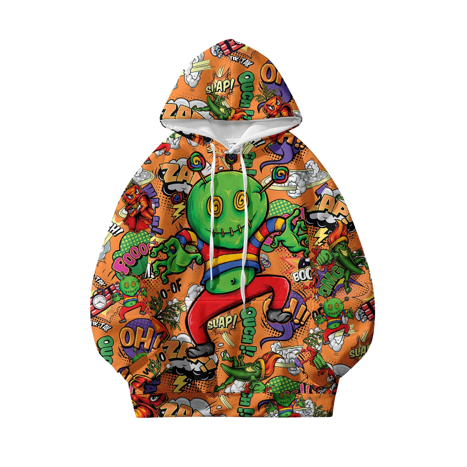 3D Cartoon Oversize Hoodie
