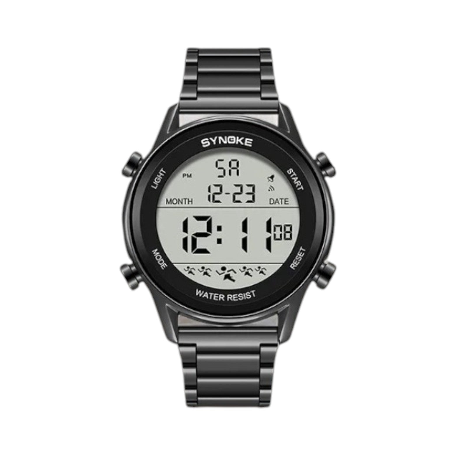 Stainless Steel Sports Watch