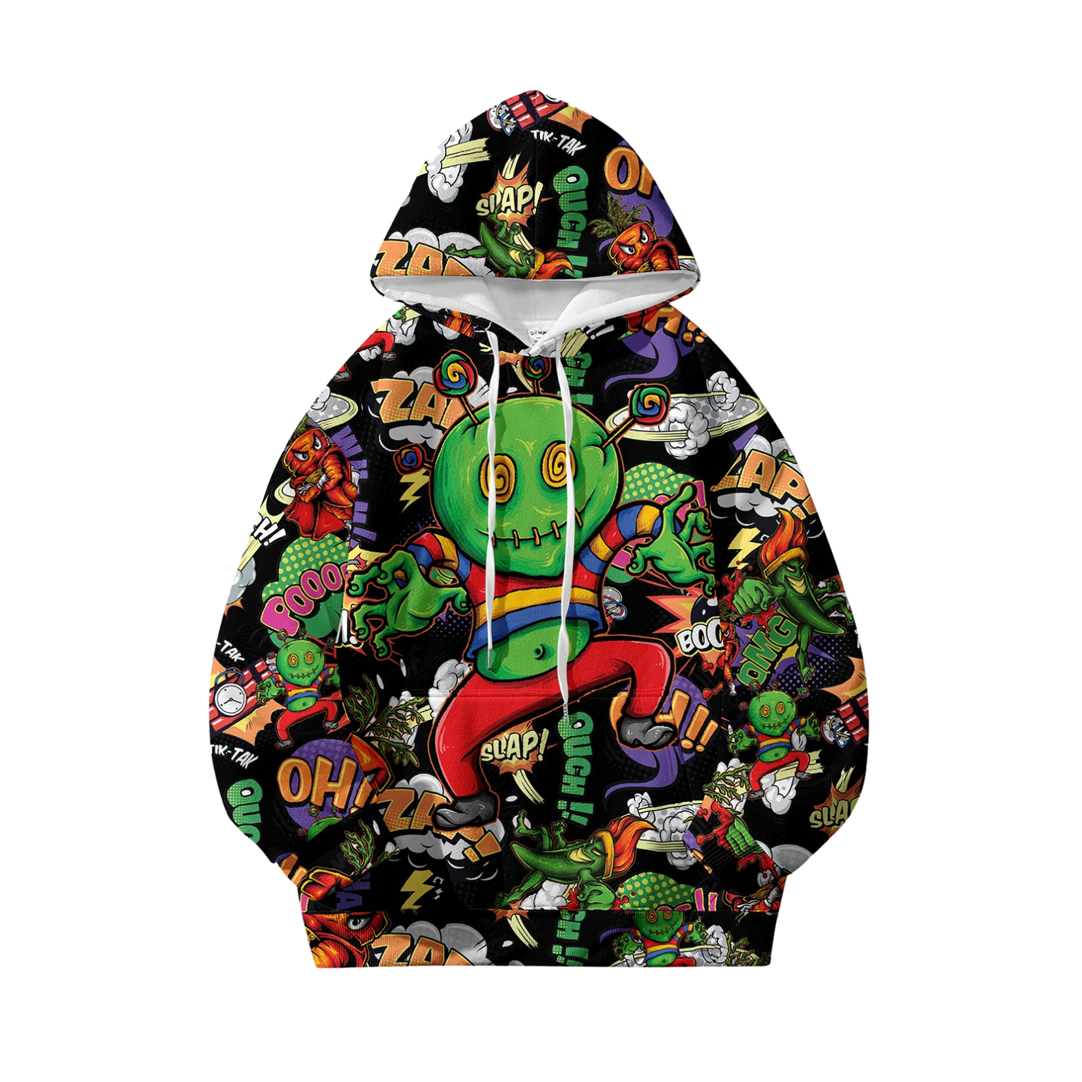3D Cartoon Oversize Hoodie