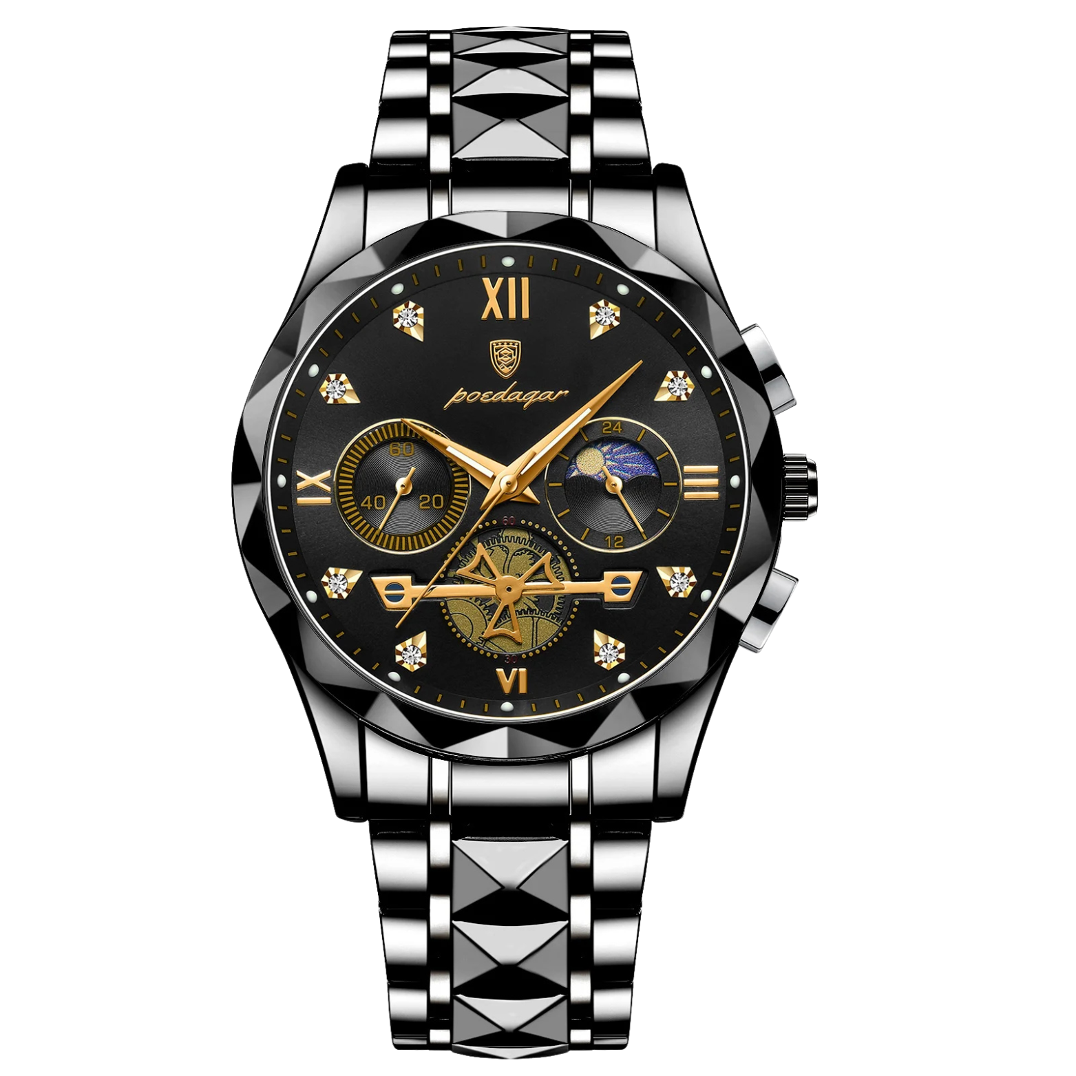 Reloj Clásico de Acero Inoxidable