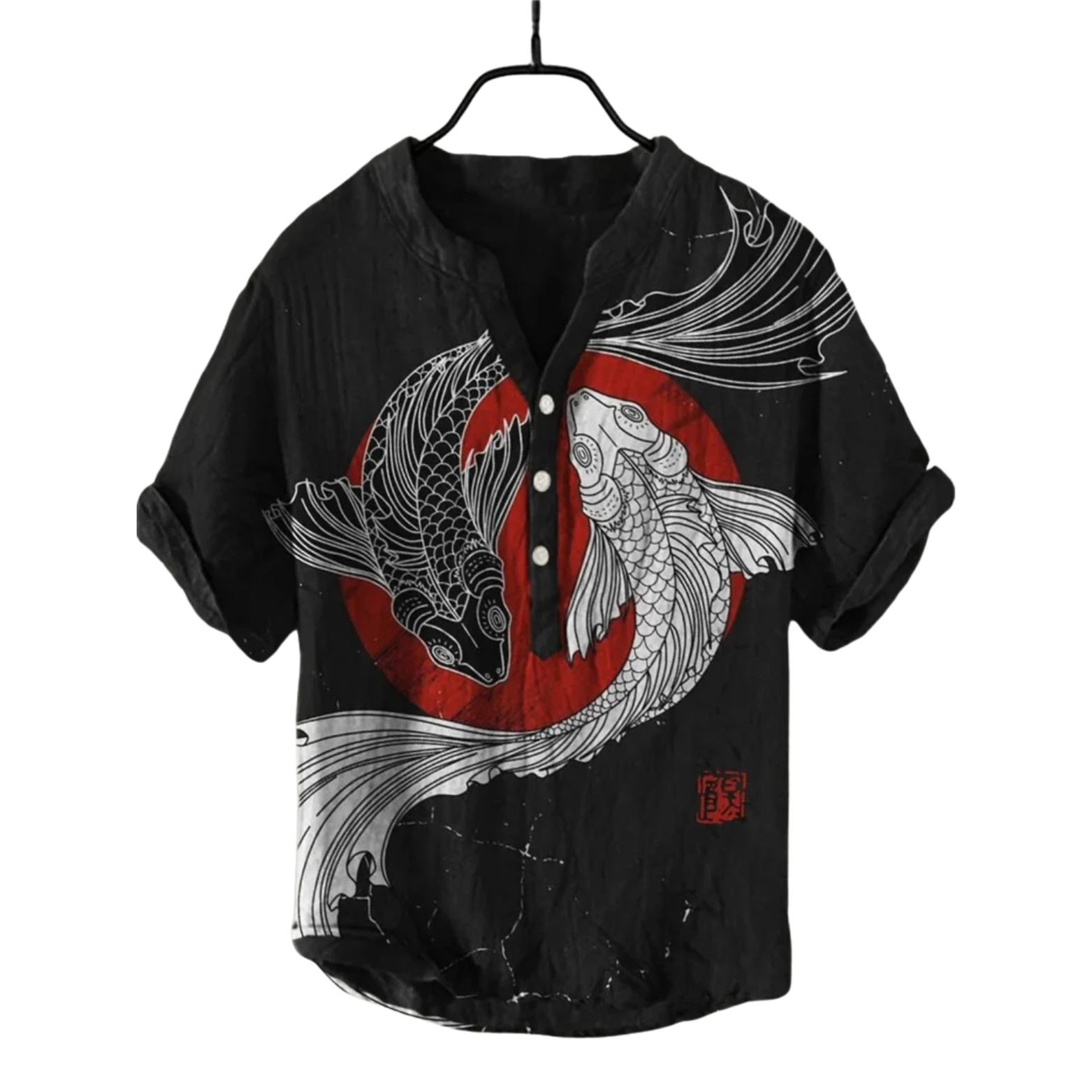 Linen Shirt with 3D Print 2025