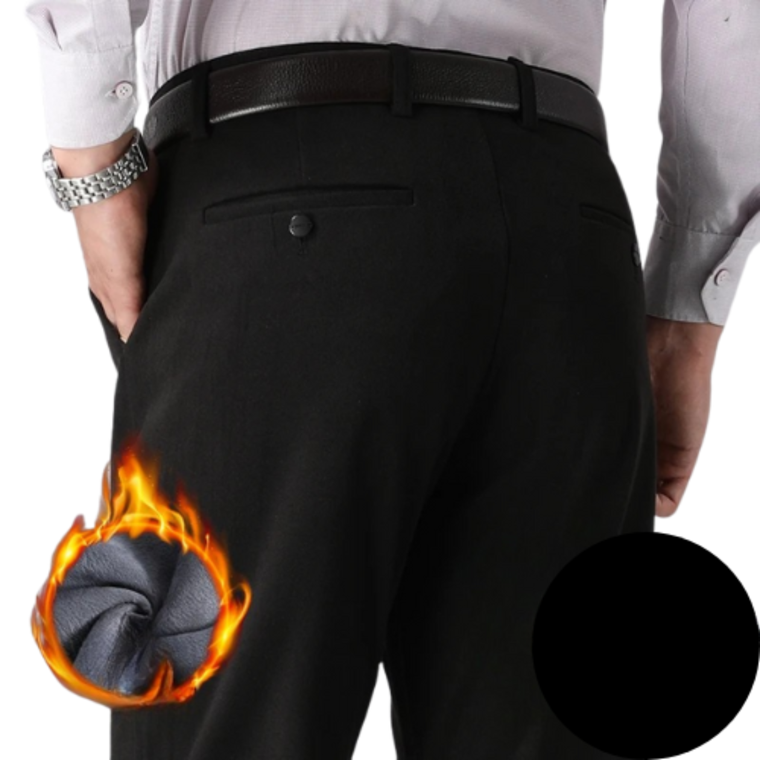 Thermal wool pants