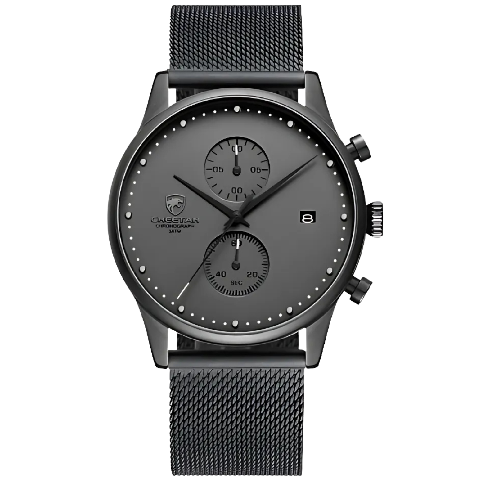 Elegant Sporty Steel Watch