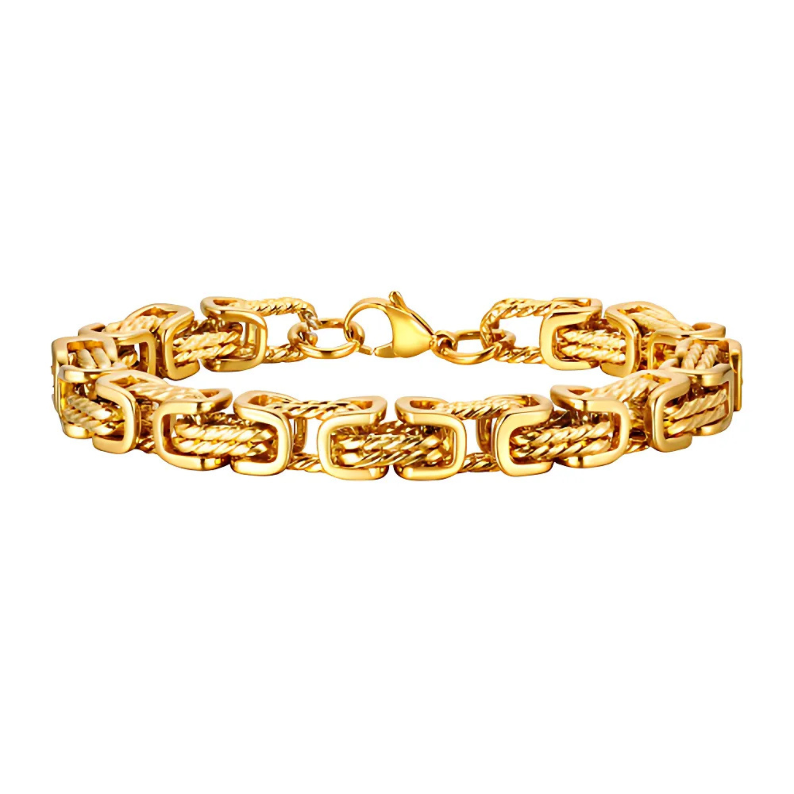 Byzantine stainless steel bracelet