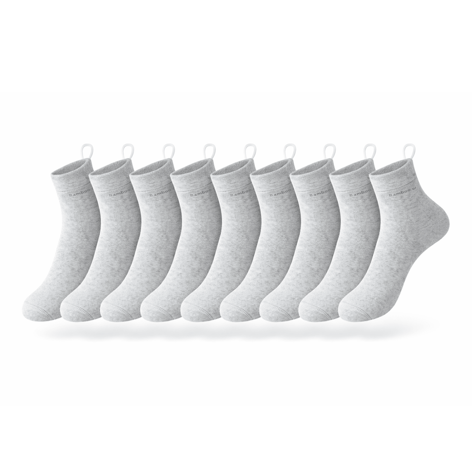 Men’s Bamboo Fiber Socks 10 - Pack – Breathable Comfort | The Crew - The Crew