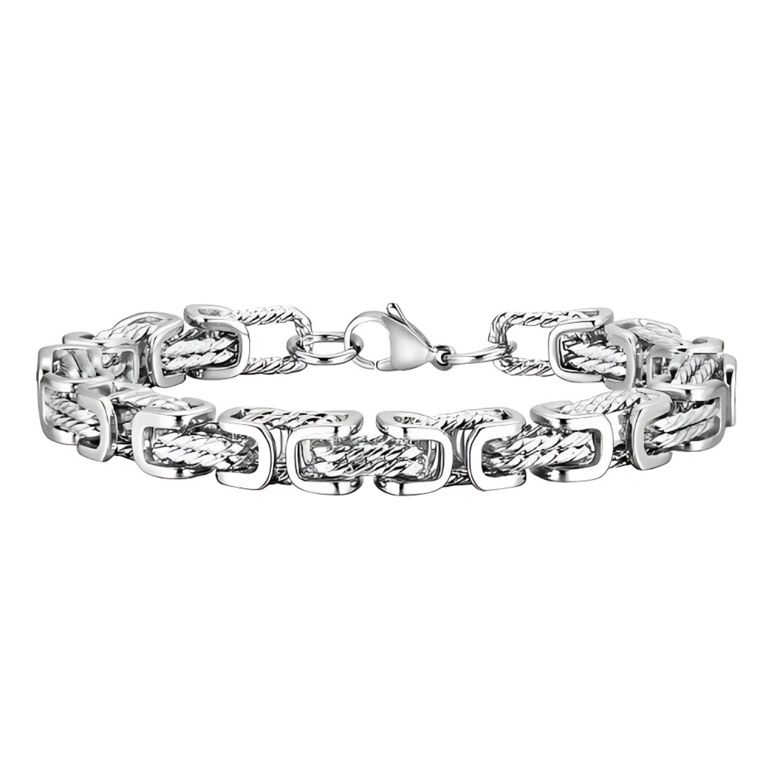 Byzantine stainless steel bracelet