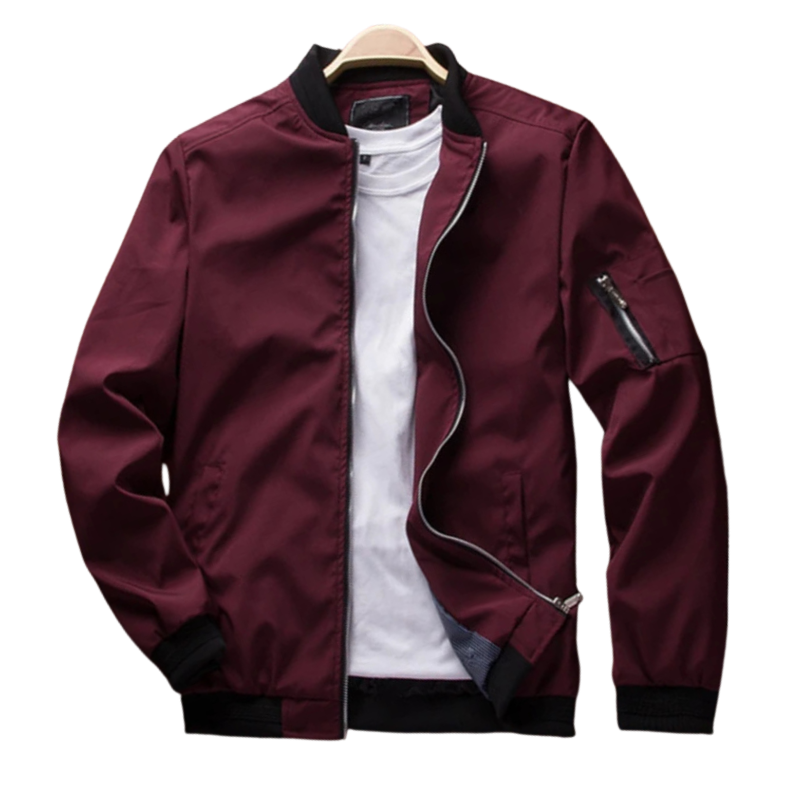 Men’s Slim Bomber Jacket