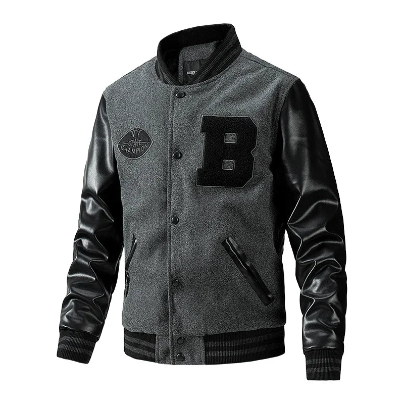 Casual Varsity Style Jacket